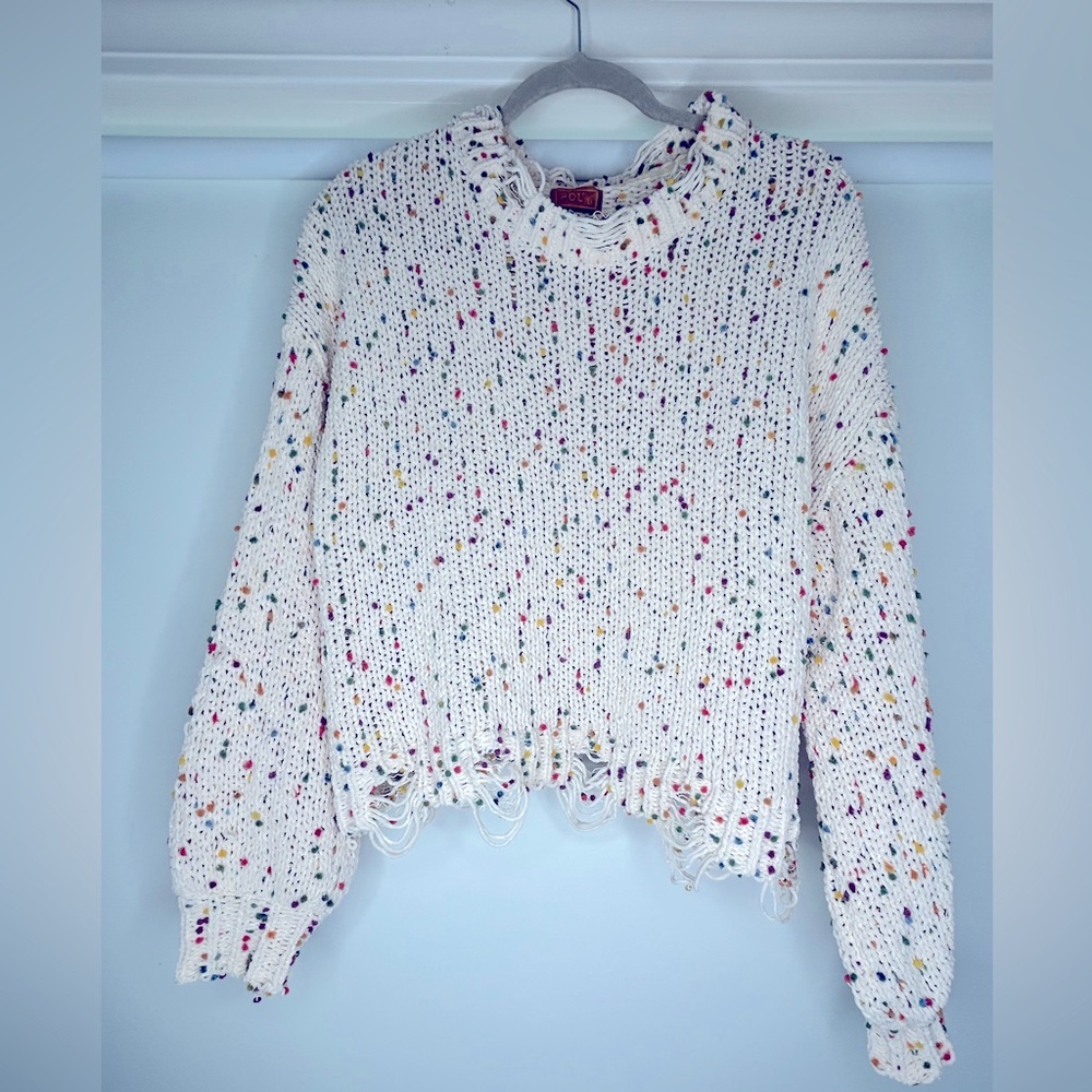 POL sweater, Multi Color, Size M, EUC